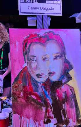 Danny Delgado · AB2243-1-2 · Round 1 Easel 2