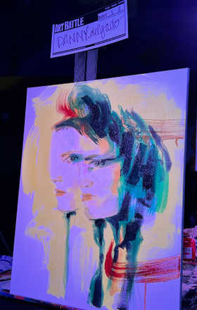 Danny Delgado · AB2243-3-2 · Round 3 Easel 2