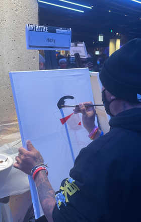 Ricky D Ross · AB2244-1-1 · Round 1 Easel 1