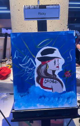 Ricky D Ross · AB2244-1-1 · Round 1 Easel 1