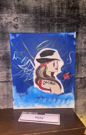 Ricky D Ross · AB2244-1-1 · Round 1 Easel 1