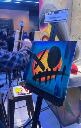George Zak · AB2244-1-2 · Round 1 Easel 2