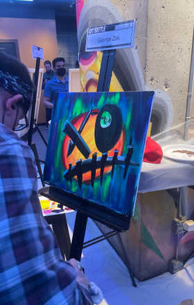 George Zak · AB2244-1-2 · Round 1 Easel 2