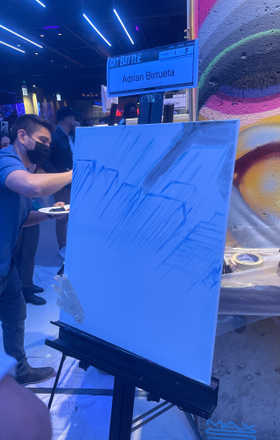 Adrian Birrueta · AB2244-1-3 · Round 1 Easel 3