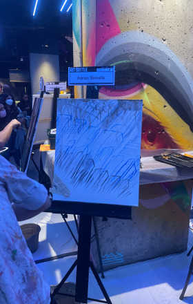 Adrian Birrueta · AB2244-1-3 · Round 1 Easel 3