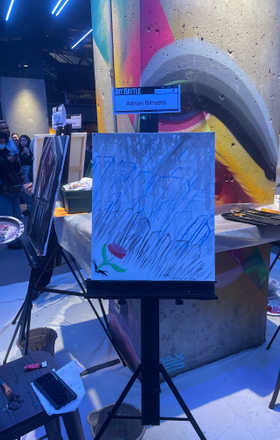 Adrian Birrueta · AB2244-1-3 · Round 1 Easel 3