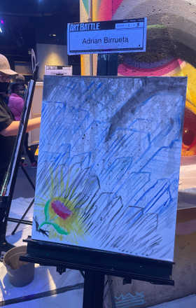 Adrian Birrueta · AB2244-1-3 · Round 1 Easel 3