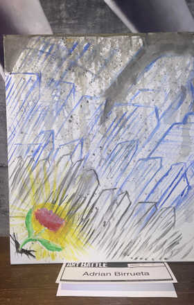 Adrian Birrueta · AB2244-1-3 · Round 1 Easel 3