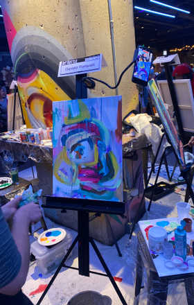 Danielle Pontarelli · AB2251-1-2 · Round 1 Easel 2