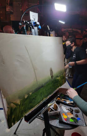 Charles Burt · AB2252-1-5 · Round 1 Easel 5