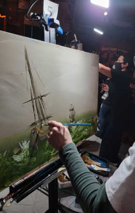 Charles Burt · AB2252-1-5 · Round 1 Easel 5