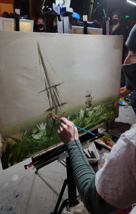 Charles Burt · AB2252-1-5 · Round 1 Easel 5