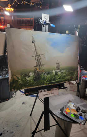 Charles Burt · AB2252-1-5 · Round 1 Easel 5