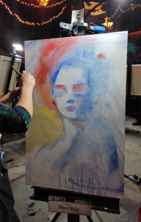Ryan Fischer · AB2252-2-5 · Round 2 Easel 5