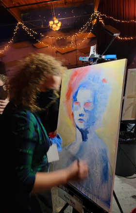 Ryan Fischer · AB2252-2-5 · Round 2 Easel 5