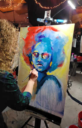 Ryan Fischer · AB2252-2-5 · Round 2 Easel 5