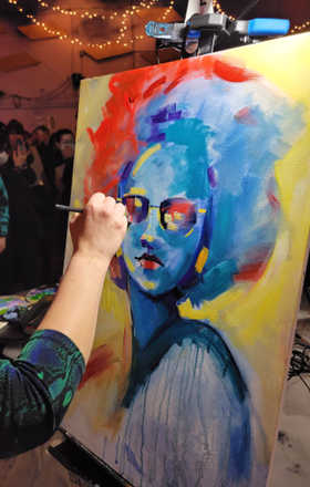 Ryan Fischer · AB2252-2-5 · Round 2 Easel 5