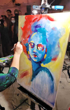 Ryan Fischer · AB2252-2-5 · Round 2 Easel 5
