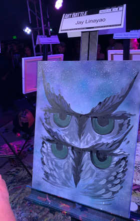 Jay Linayao · AB2255-1-1 · Round 1 Easel 1