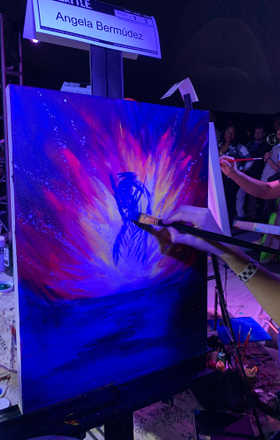Angela Bermudez · AB2255-1-2 · Round 1 Easel 2