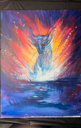 Angela Bermudez · AB2255-1-2 · Round 1 Easel 2