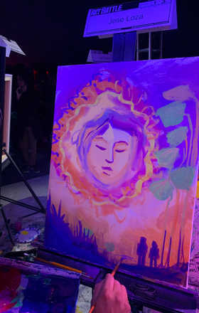 Jose Loza · AB2255-1-3 · Round 1 Easel 3