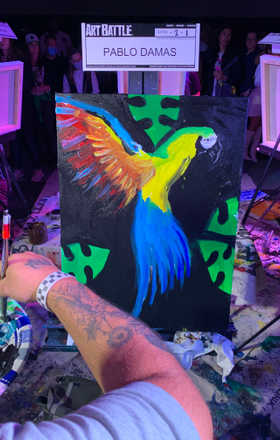 PABLO DAMAS · AB2255-2-1 · Round 2 Easel 1