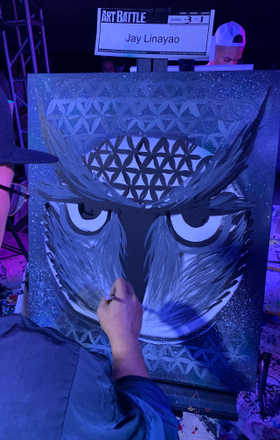 Jay Linayao · AB2255-3-1 · Round 3 Easel 1