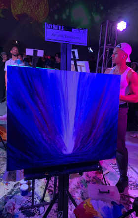 Angela Bermudez · AB2255-3-2 · Round 3 Easel 2