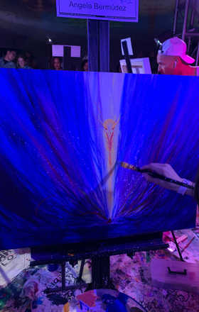 Angela Bermudez · AB2255-3-2 · Round 3 Easel 2