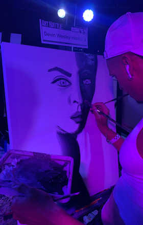 Devin Wesley · AB2255-3-3 · Round 3 Easel 3