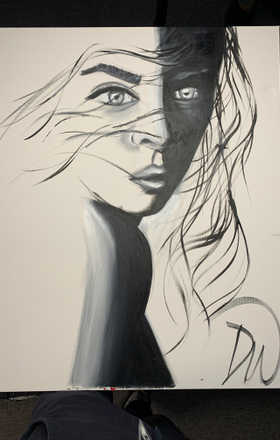 Devin Wesley · AB2255-3-3 · Round 3 Easel 3