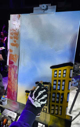 Bg 183 · AB2257-1-1 · Round 1 Easel 1