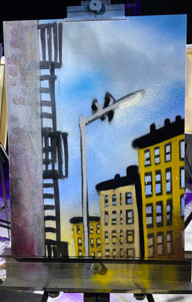 Bg 183 · AB2257-1-1 · Round 1 Easel 1