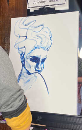 Anthony jimenez · AB2259-1-1 · Round 1 Easel 1