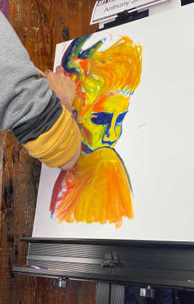 Anthony jimenez · AB2259-1-1 · Round 1 Easel 1