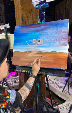 Matt Milano · AB2259-1-6 · Round 1 Easel 6
