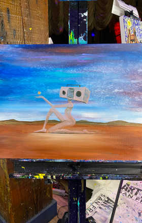 Matt Milano · AB2259-1-6 · Round 1 Easel 6