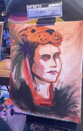 Arturo Aldama · AB2261-3-2 · Round 3 Easel 2