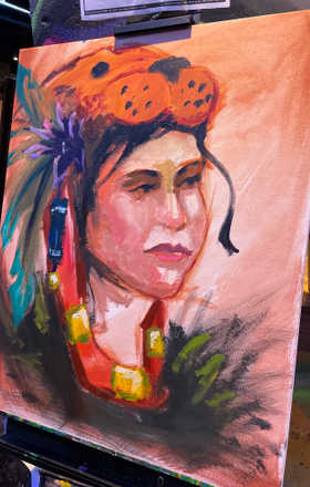 Arturo Aldama · AB2261-3-2 · Round 3 Easel 2