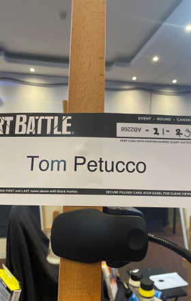 Tom Petucco · AB2268-1-3 · Round 1 Easel 3