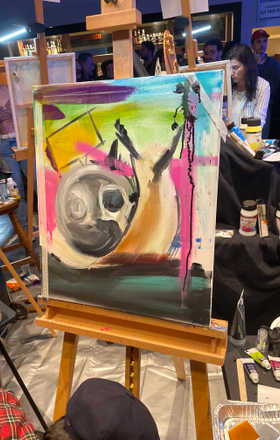 Tom Petucco · AB2268-1-3 · Round 1 Easel 3