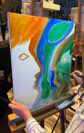 wildcard 1 · AB2268-1-6 · Round 1 Easel 6