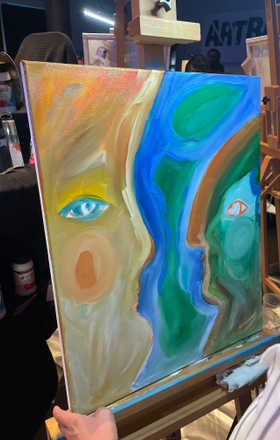 wildcard 1 · AB2268-1-6 · Round 1 Easel 6