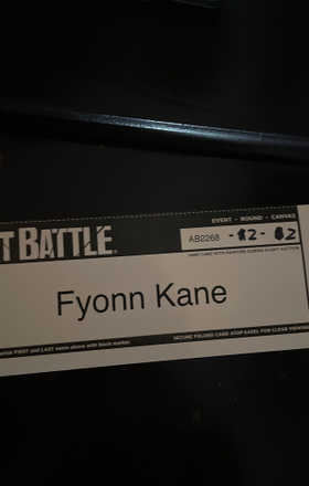 Fyonn Kane · AB2268-2-2 · Round 2 Easel 2