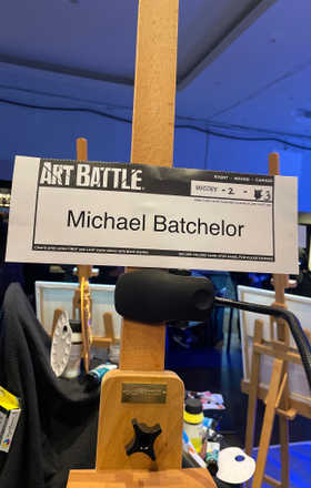 Michael Batchelor · AB2268-2-3 · Round 2 Easel 3