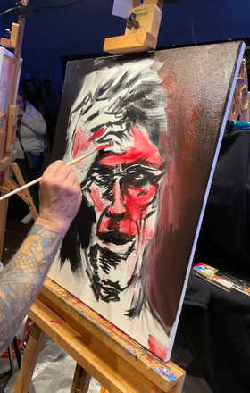 Michael Batchelor · AB2268-2-3 · Round 2 Easel 3
