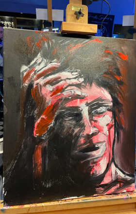 Michael Batchelor · AB2268-2-3 · Round 2 Easel 3
