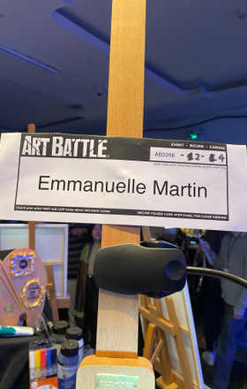 Emmanuelle Martin · AB2268-2-4 · Round 2 Easel 4
