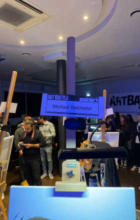 Michael Batchelor · AB2268-3-4 · Round 3 Easel 4